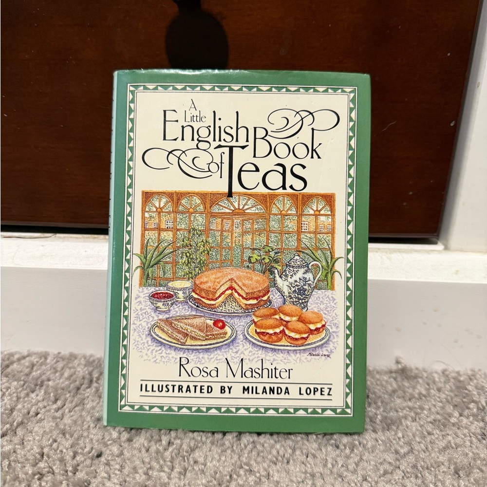 Chronicle Books - A Little English Book of Teas - Green Cover